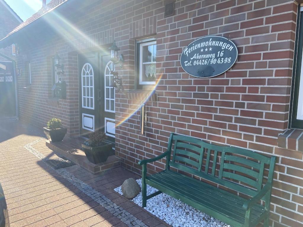 Ferien Im Wangerland Ferienwohnung Leuchtturm Minsen Schillig Hund Pool Sauna Norderaltendeich Εξωτερικό φωτογραφία