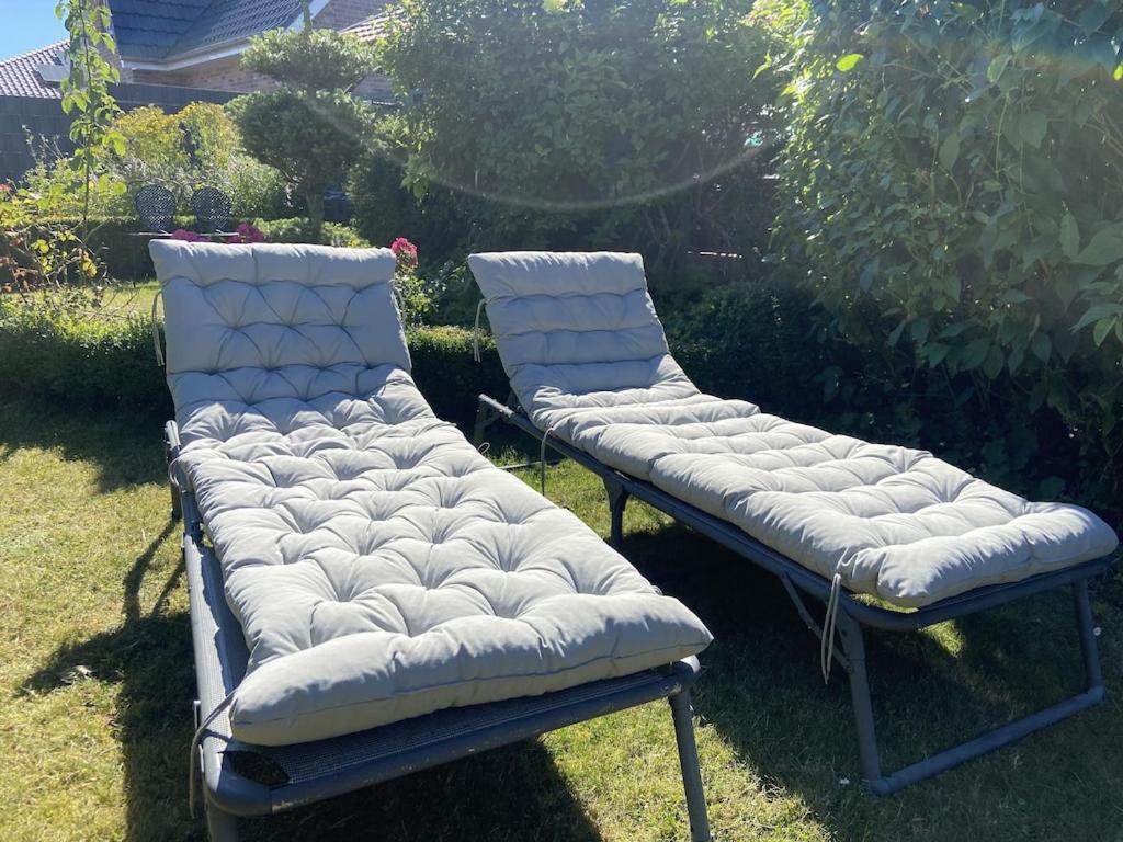 Ferien Im Wangerland Ferienwohnung Leuchtturm Minsen Schillig Hund Pool Sauna Norderaltendeich Εξωτερικό φωτογραφία
