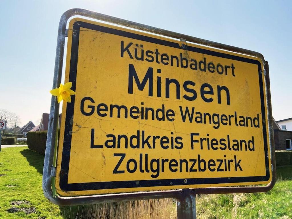 Ferien Im Wangerland Ferienwohnung Leuchtturm Minsen Schillig Hund Pool Sauna Norderaltendeich Εξωτερικό φωτογραφία