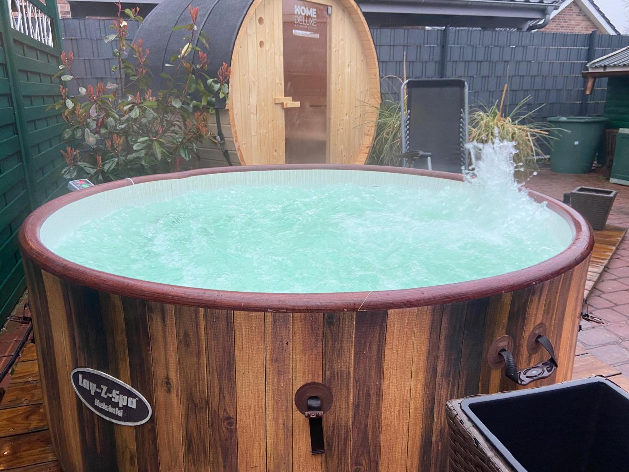 Ferien Im Wangerland Ferienwohnung Leuchtturm Minsen Schillig Hund Pool Sauna Norderaltendeich Εξωτερικό φωτογραφία
