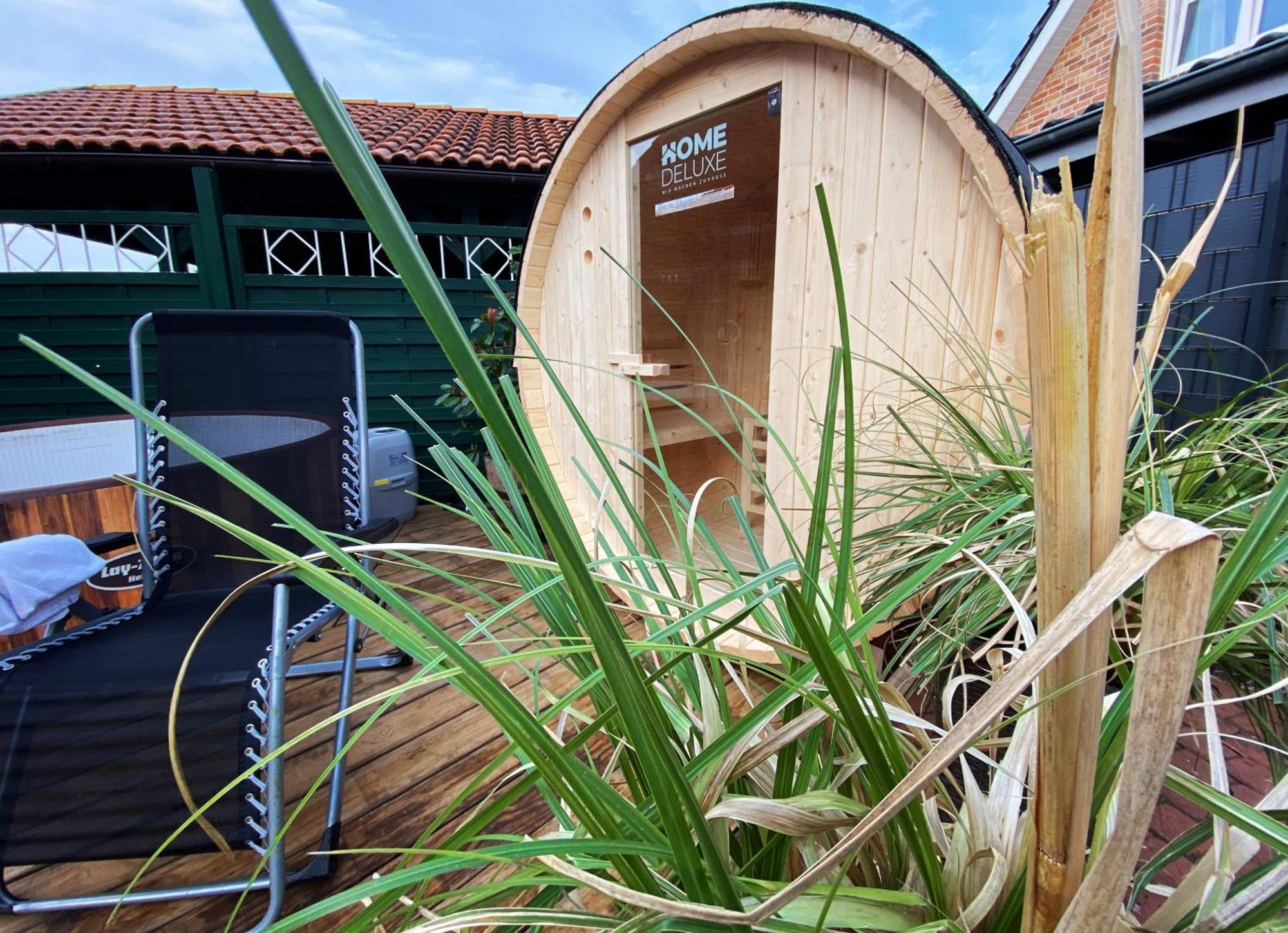 Ferien Im Wangerland Ferienwohnung Leuchtturm Minsen Schillig Hund Pool Sauna Norderaltendeich Εξωτερικό φωτογραφία